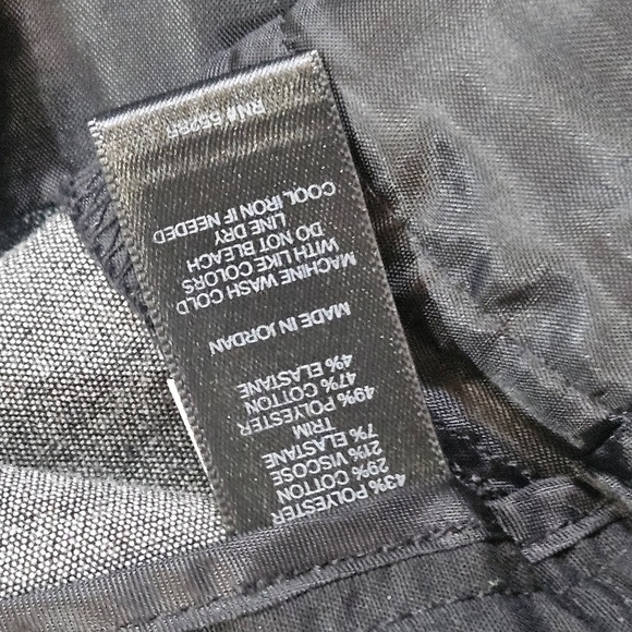 Express Columnist Pants Womens 6 Short Gray Black Dress Work Trousers Stretch - Picture 5 of 7